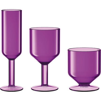 Pahar Viceversa Calice Acqua violet