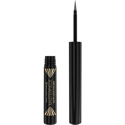 Eyeliner lichid mat Max Factor Masterpiece, 1.7ml, Charcoal