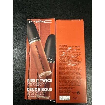 Ruj lichid, Mac, Kiss It Twice, portocaliu