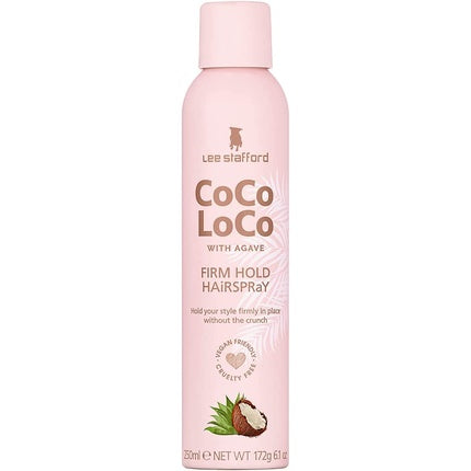 Fixativ Păr, Lee Stafford Coco Loco, textură fermă, roz