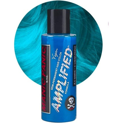 Vopsea de păr Manic Panic Amplified Cream Formula Atomic Turquoise 118ml