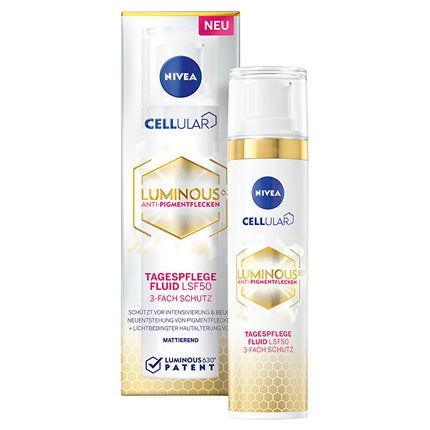 Crema de zi Nivea Cellular Luminous cu SPF50, 40 ml