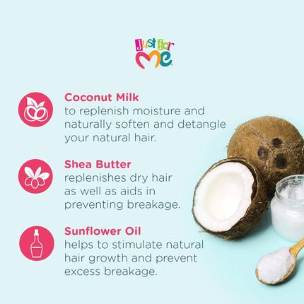 Condiționer fără clătire Just For Me Natural Hair Milk Hydrate & Protect, 283 g
