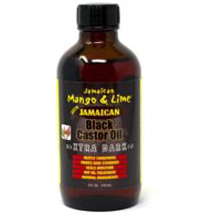 Ulei de Castor Negru Jamaican Mango & Lime Extra Dark 118ml - 100% Ulei Organic pentru Păr