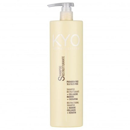 Șampon Restructurant Kyo, 1000ml, Culoare Bej, cu Pumpă