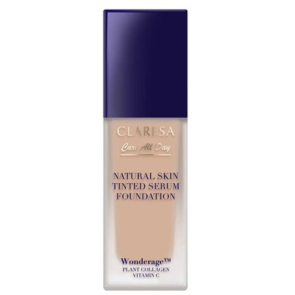 Serum Fard Tintat Claresa Natural Skin - 2n Medium Neutral, 32ml