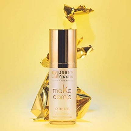 Ulei de păr, Urban Keratin, Makadamia, capac auriu, 30ml