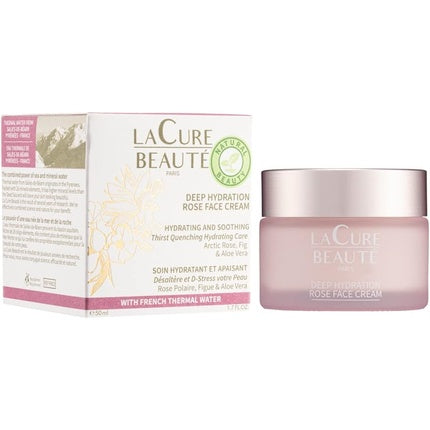 Crema de față La Cure Beaute Deep Hydration Rose, 50 ml