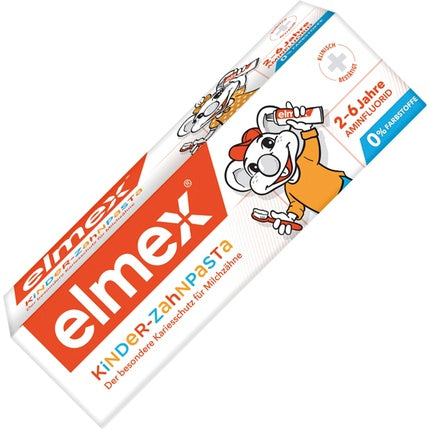 Pastă de dinți pentru copii, Elmex, 50ml, aromă lămâie