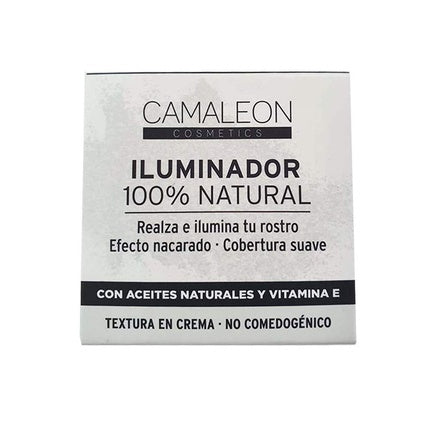 Highlighter Camaleon Cosmetics Natural White Creamy 2.5g Alb