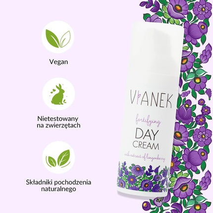 Cremă față, Vianek, fortifiantă, 90g