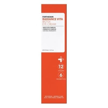Cremă Ochi, For The Skin By Lab, Radiance Vita, 30ml, maro-portocaliu
