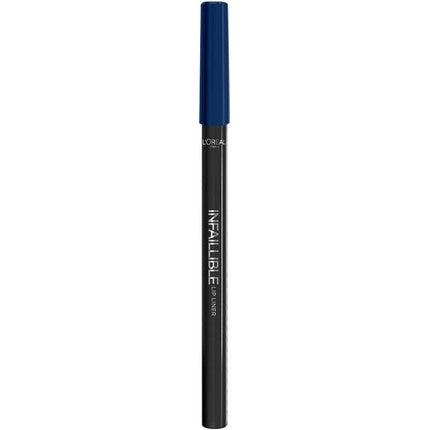 Creion buze L'Oreal Paris Infallible Lip Liner, 109 Blue Blood, albastru închis