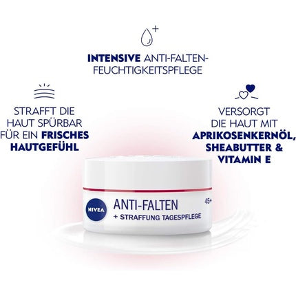 Crema de zi anti-îmbătrânire Nivea 45+, 50ml
