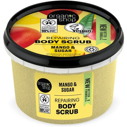 Scrub corp, Organic Shop, Kenyan Mango, 250ml