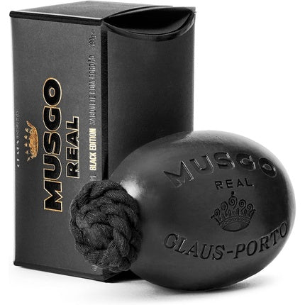 Săpun pe Ață Musgo Real Black Edition 190g