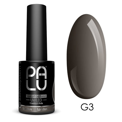 Gel Polish Palu London G3, culoare gri mat, capacitate 11ml