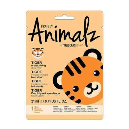 Mască de față, Masque Bar, Pretty Animalz Tiger, 20g