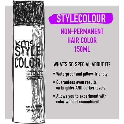 Spray de Păr KMS StyleColor Frosted Brown