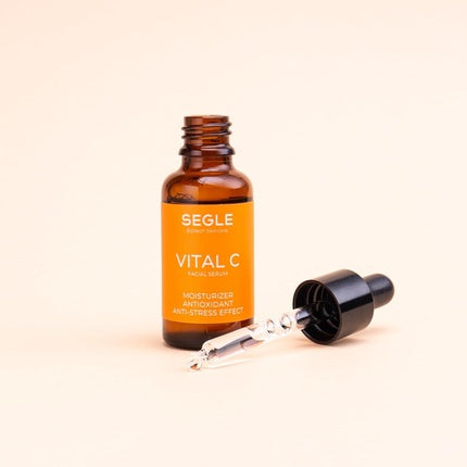 Serum facial, Segle Clinical, Vital C, hidratare, antioxidant, efect anti-stres