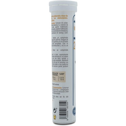 Comprimate efervescente Health4u cu Vitamina C și Zinc, 20 buc