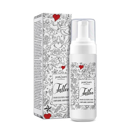 PostQuam Tattoo Skin Disinfectant and Moisturizing Soap, 150ml - Vegan Tattoo Balm