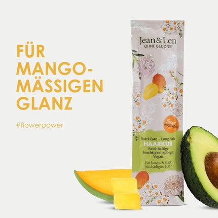 Masca Păr, Jean & Len, Nutri Care, mango și avocado, 20ml