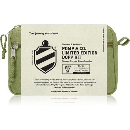 Pomp & Co Limited Edition Dopp Kit, Verde, 15x23x14 cm