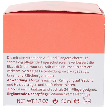 Crema de zi hidratantă cu vitamine, Hildegard Braukmann, 50ml