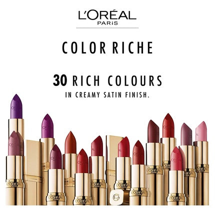 Ruj L'Oreal Paris Color Riche, Jennifer's Nude, finisaj satinat, capacitate 7ml