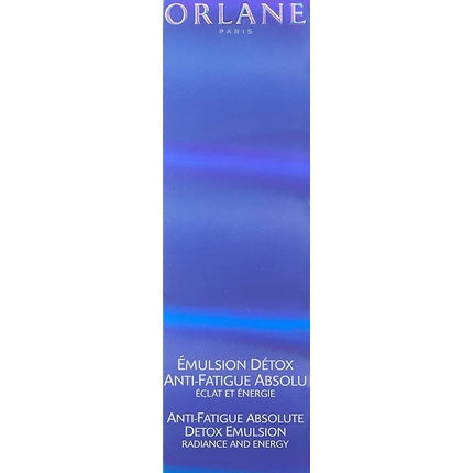Emulsie detoxifianta Orlane Paris Anti-Fatigue, 49g