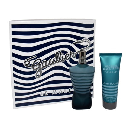 Set Parfum Jean Paul Gaultier Le Male, Cadou 75ml + Gel Duș 75ml