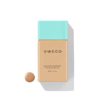 Sweed Glass Skin Foundation, Fluidă Hidratantă, Culoare Bej Auriu, Cantitate 30ml