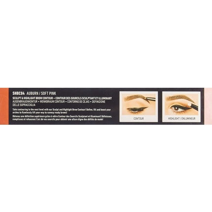 Creion sprâncene NYX Sculpt Highlight Auburn Roz