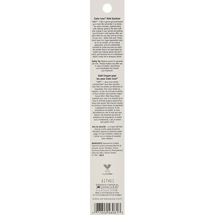 Creion dermatograf, Wet 'N' Wild, Color Icon Kohl, Alb