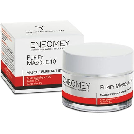 Mască Purificatoare Glycolic Masque, Mene&Moy, cu Acid Glicolic și Kaolin