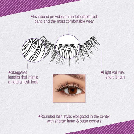 Gene false, Ardell, Natural 110, set 6 perechi, negru
