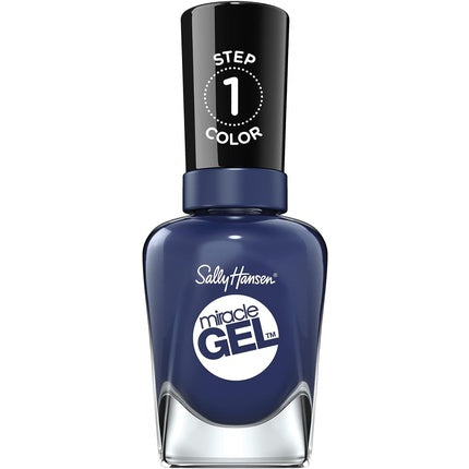 Lac de unghii, Sally Hansen, Miracle Gel, albastru închis