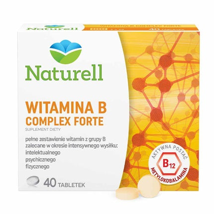 Naturell Vitamin B Complex Forte - 40 tablete