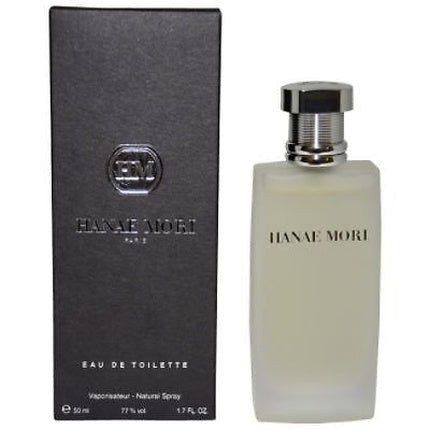 Hanae Mori Men's Eau de Toilette 50ml - Nebulizator, Culoare gri