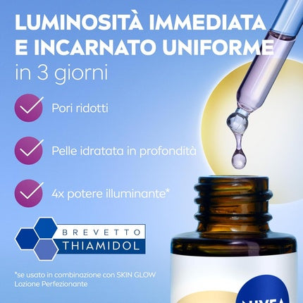 Serum de față Nivea Luminous630 Skin Glow, 15ml