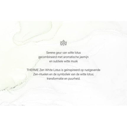 Spray anti-transpirant, Remark Groep, Therme Zen, lotus alb