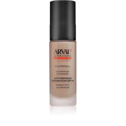 Fond de ten Arval Couperoll Anti-Redness SPF 15, 30 ml, Bej