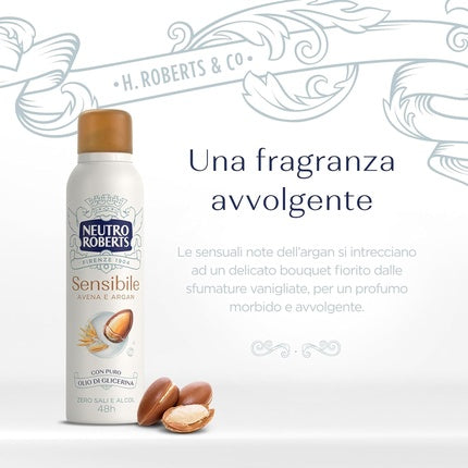 Deodorant spray, Neutro Roberts, piele sensibilă, 150ml