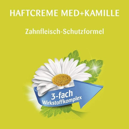 Cremă adezivă proteză dentară, Kukident, cu mușețel, 40g