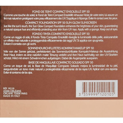 Fond de ten compact, Orlane, SPF 50, bej