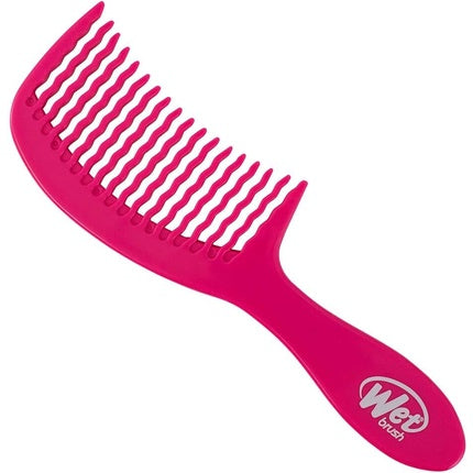 Pieptene Detangling, Wet Brush, Design Dinte Val, roz