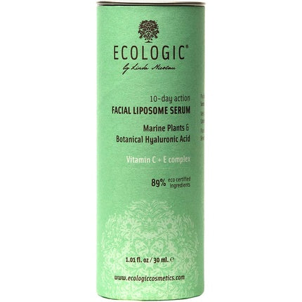 Serum facial, Ecologic By Linda Nicolau, 10-Day Action, 30ml