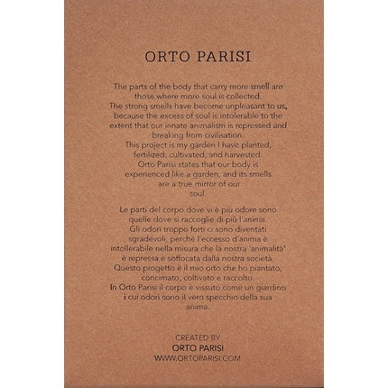 Parfum unisex, Orto Parisi, Seminalis, 50 ml