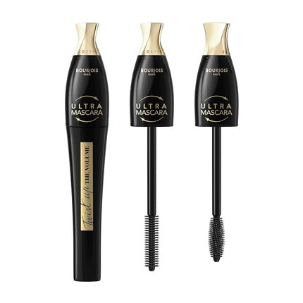 Set Mascara Ultra Black 8ml + Eyeliner Contur Clubbing 5g, Bourjois